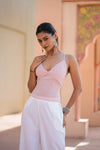 Blush Pink Fitted Camisole