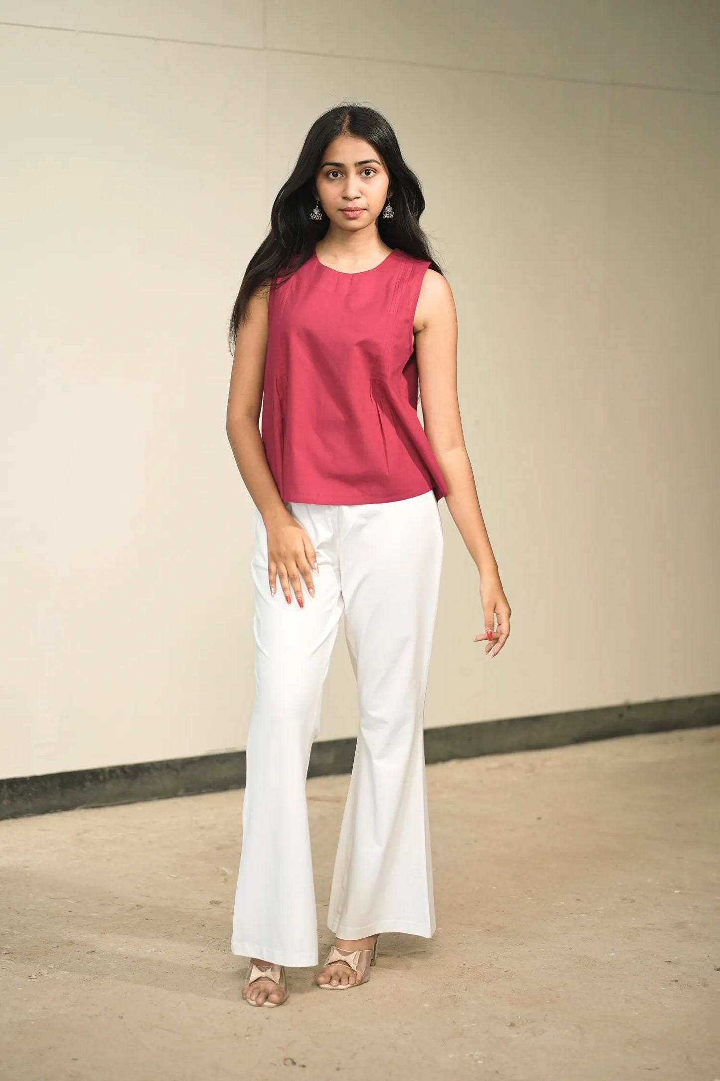 Rani Handloom Cotton Sleeveless Top