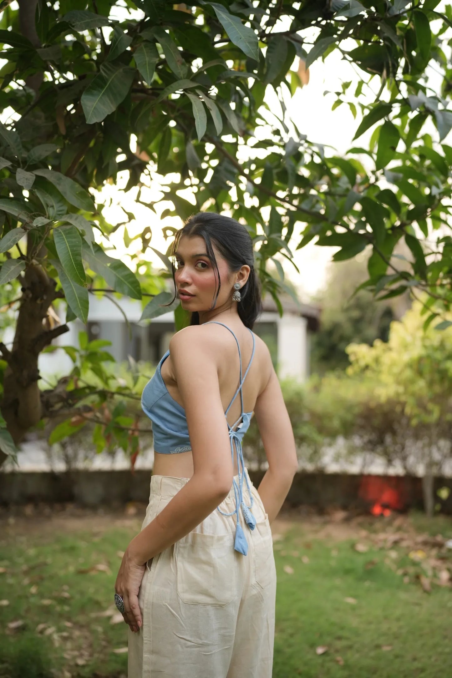 Powder Blue Buta Bralette
