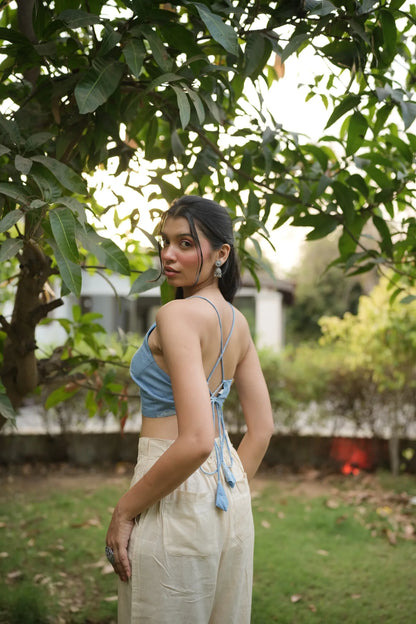 Powder Blue Buta Bralette