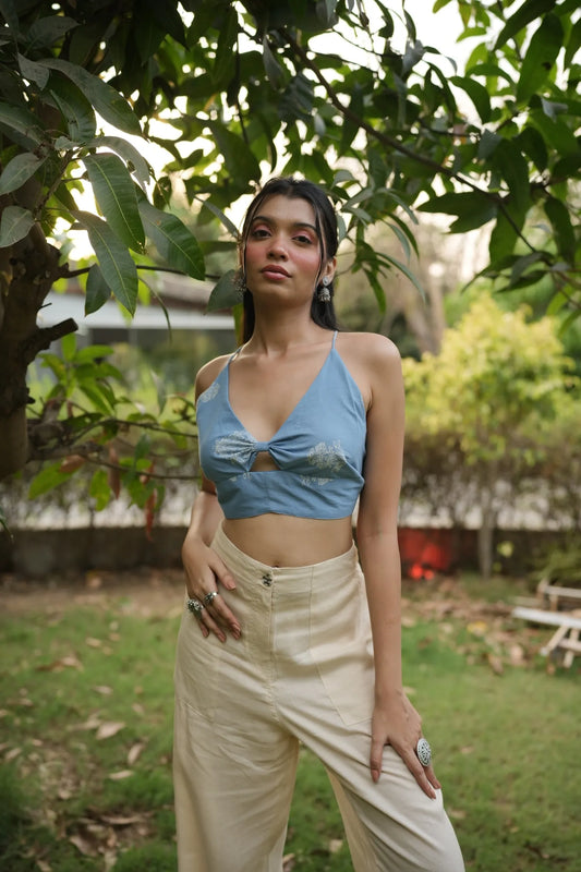 Powder Blue Buta Bralette