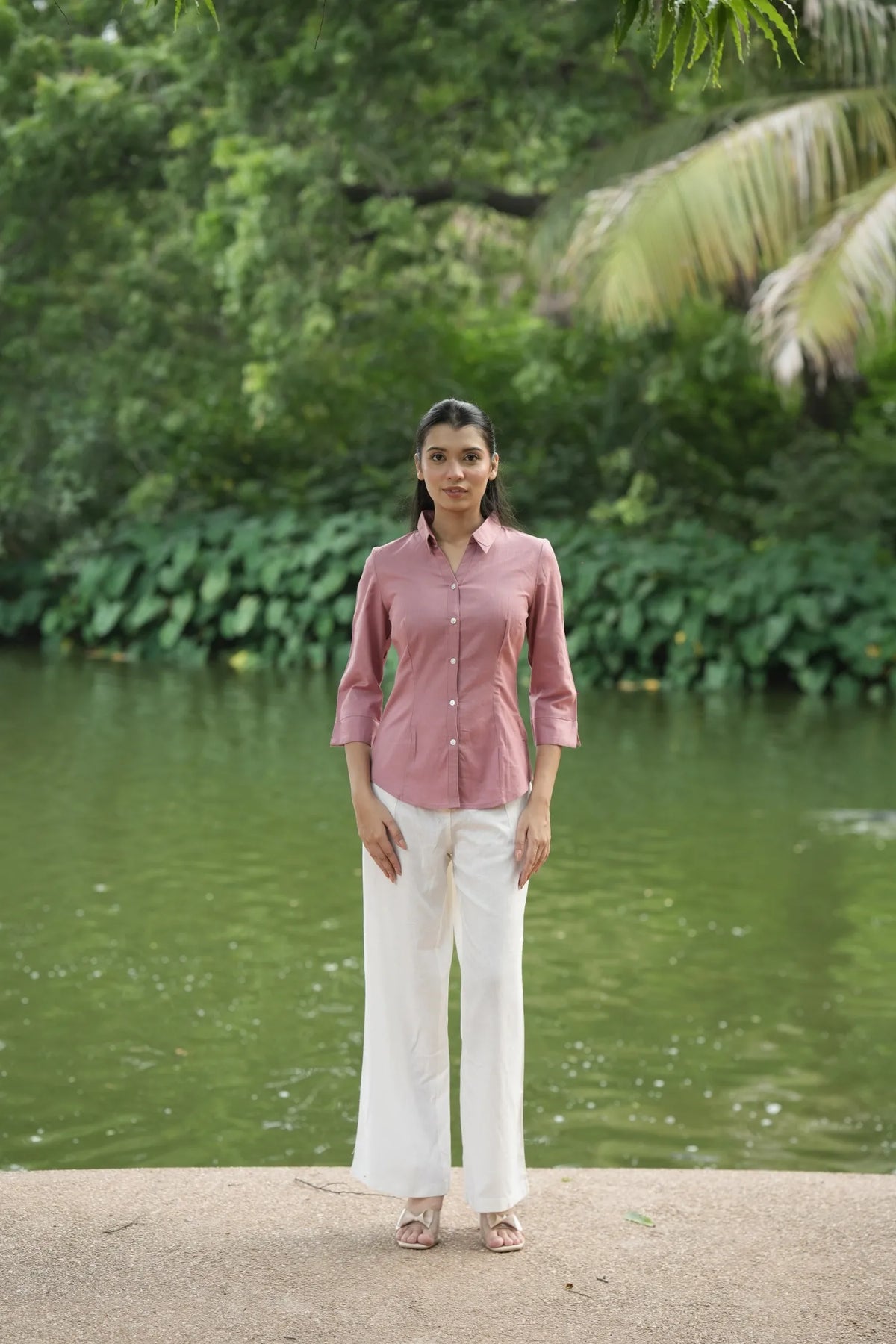 Pink Cotton Shirt
