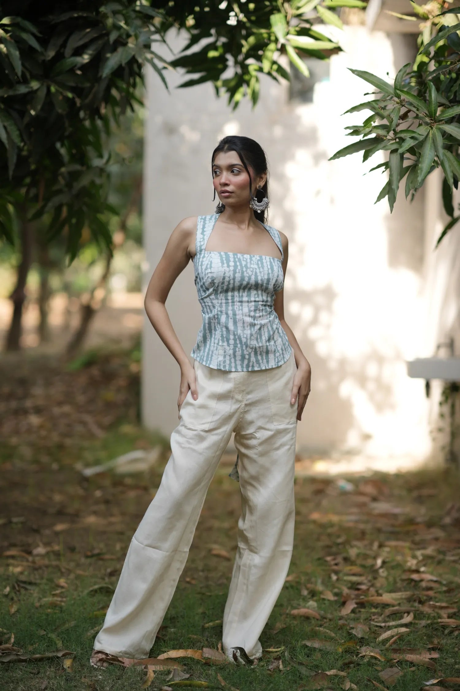 Sea Mist Corset Top