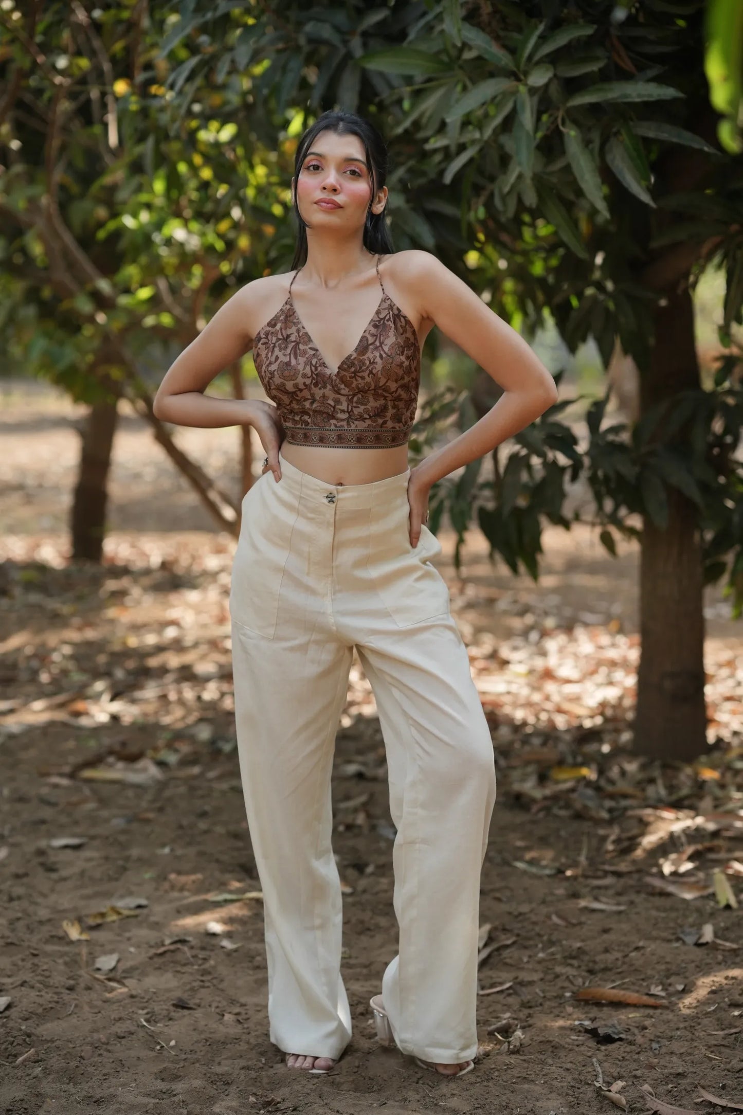 Mocha Bloom Bralette