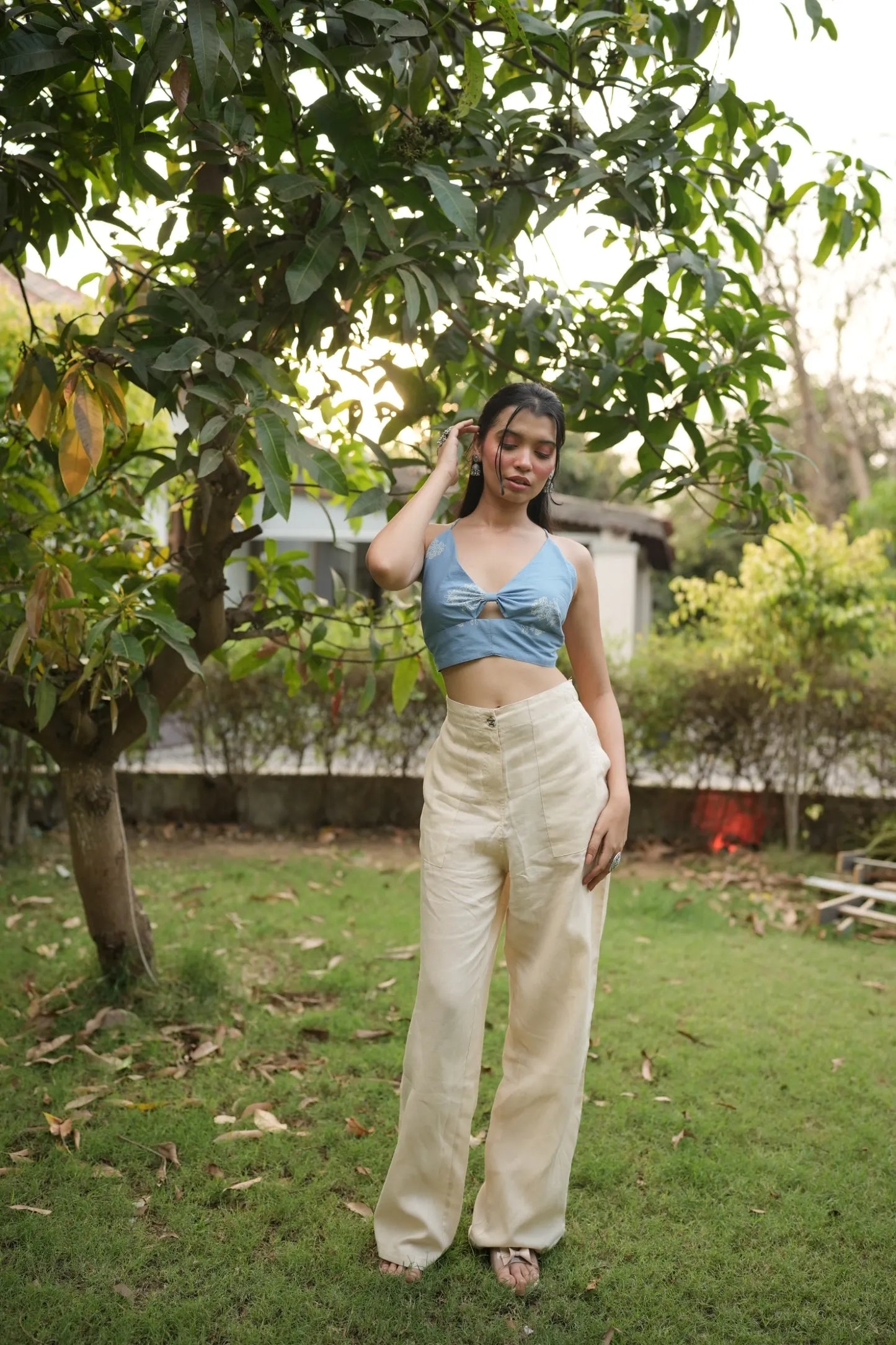 Powder Blue Buta Bralette