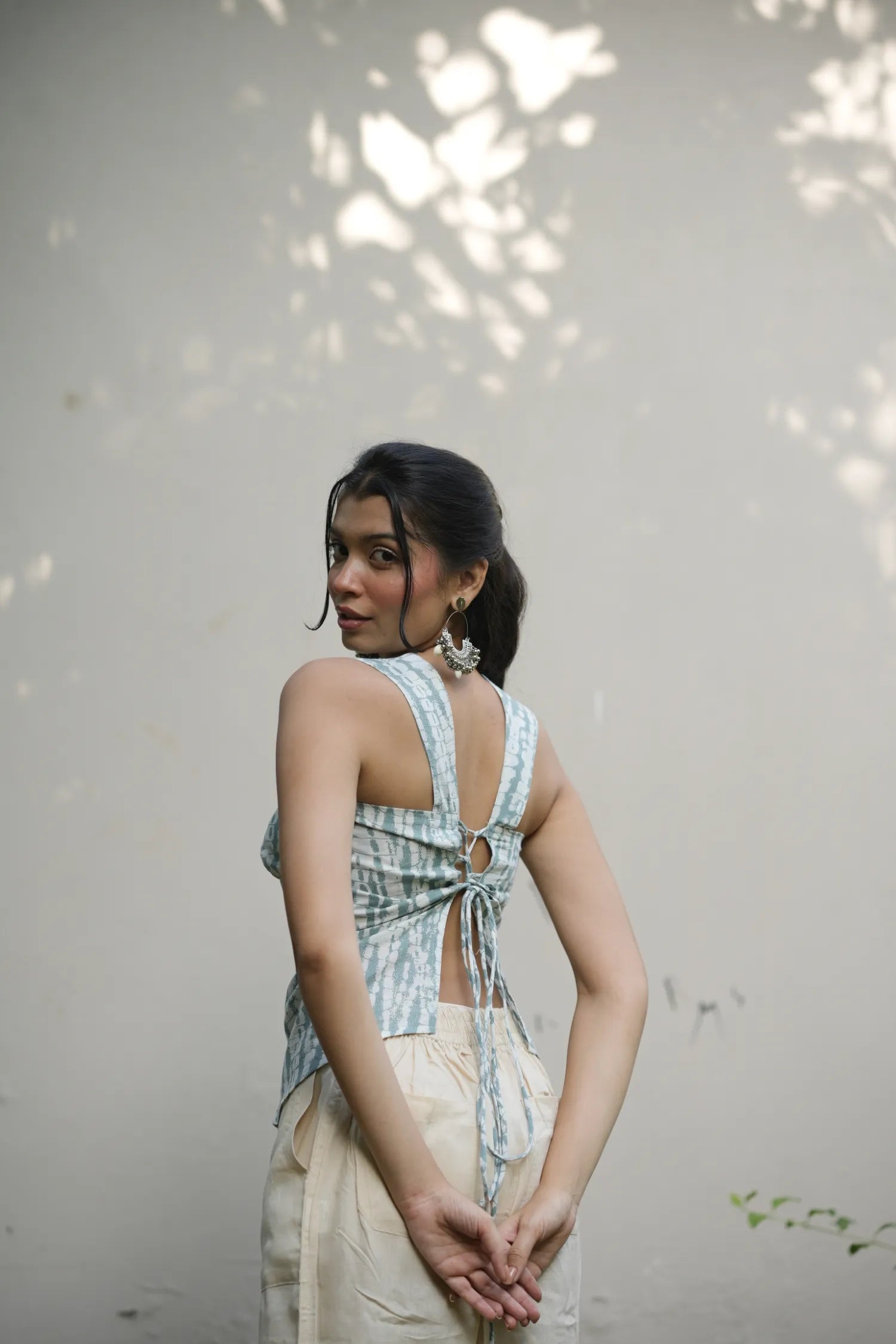 Sea Mist Corset Top