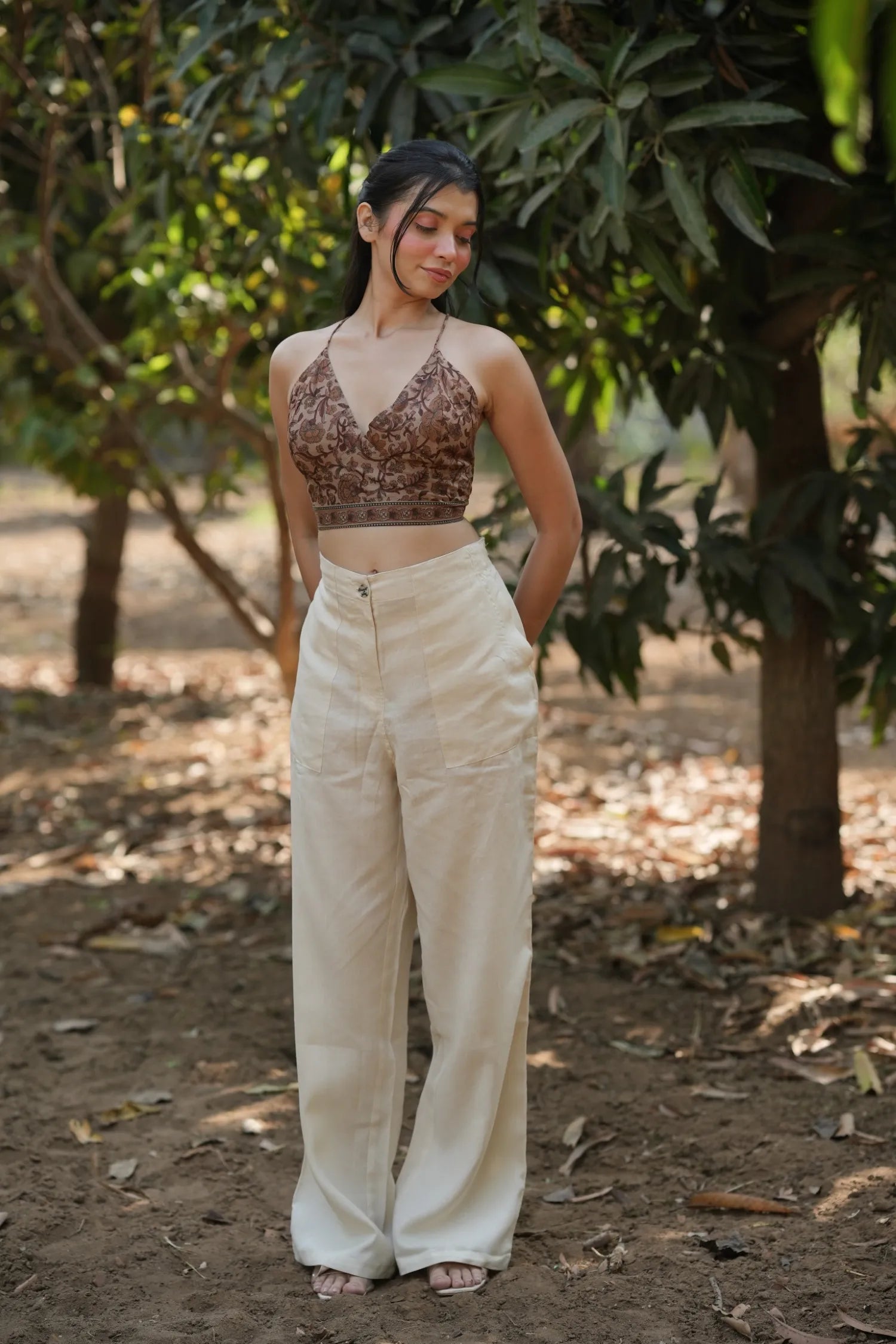 Mocha Bloom Bralette
