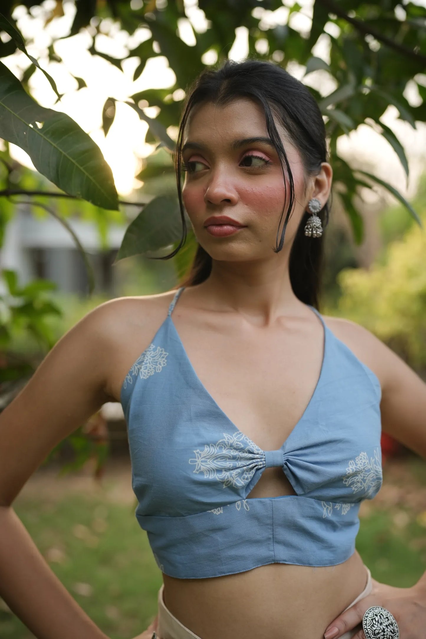 Powder Blue Buta Bralette