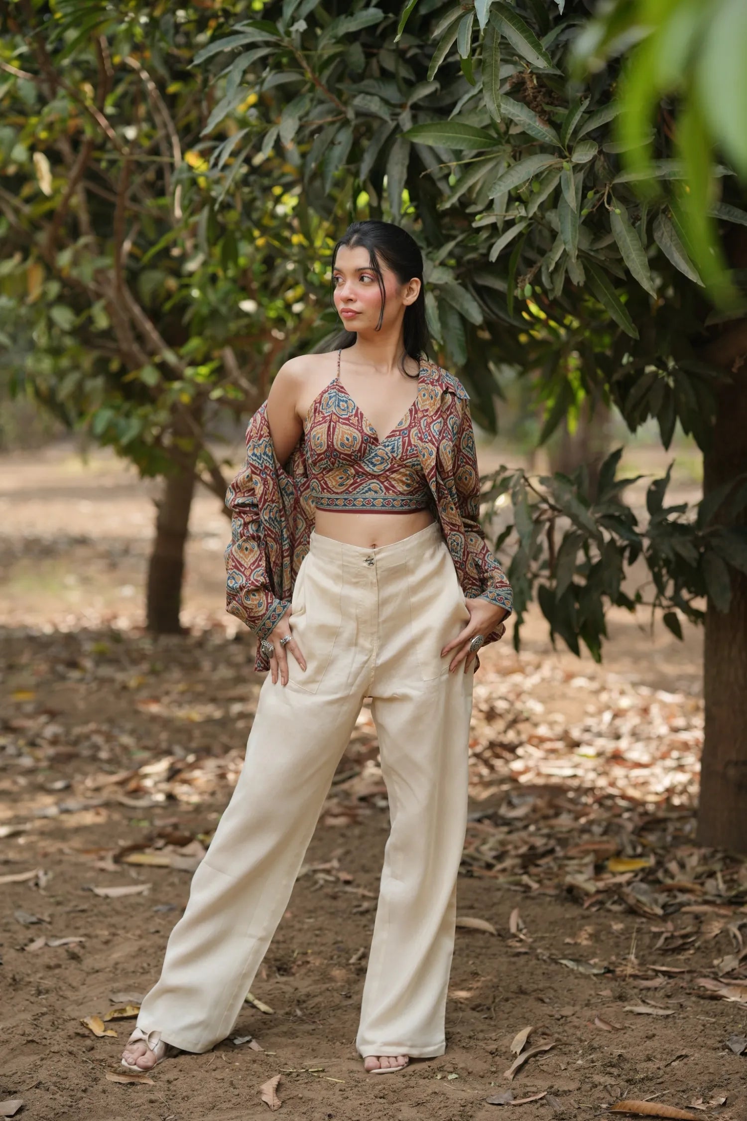 Rust Ikat Bralette