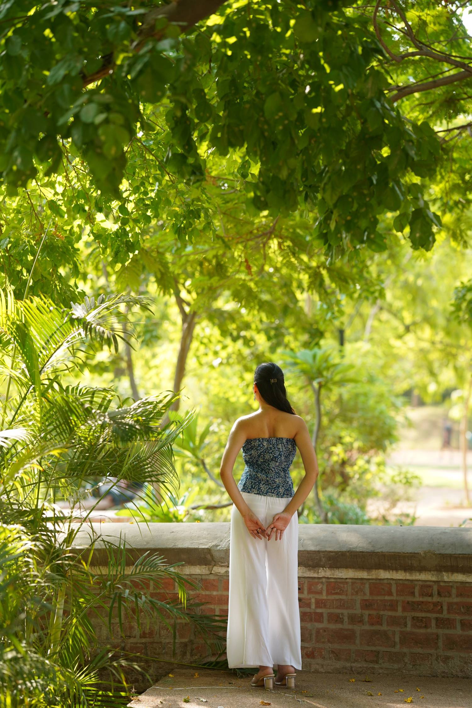 Indigo Elephant Tube Top