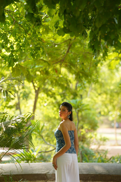 Indigo Elephant Tube Top