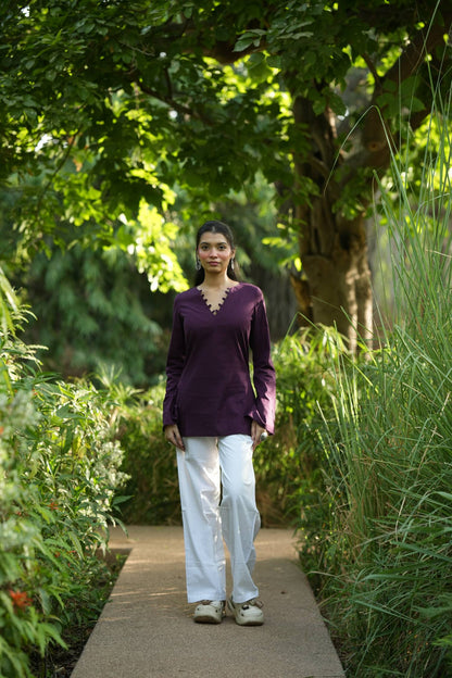 Wine Solid Lupi Kurti